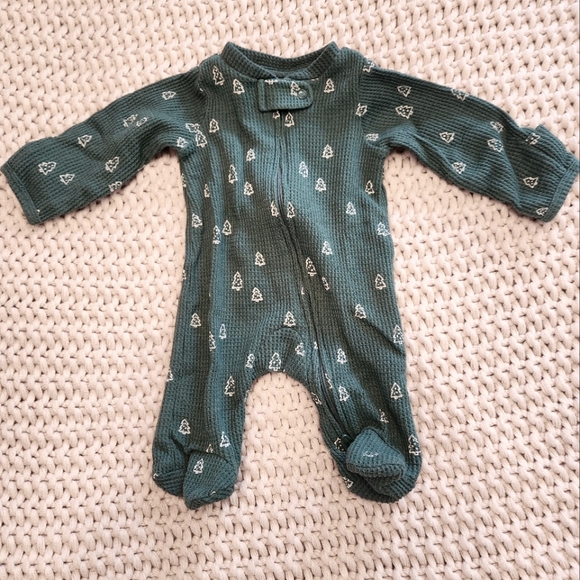Carter's Other - Carter's Little Planet Sleep and Play- Newborn - Green Tree Print